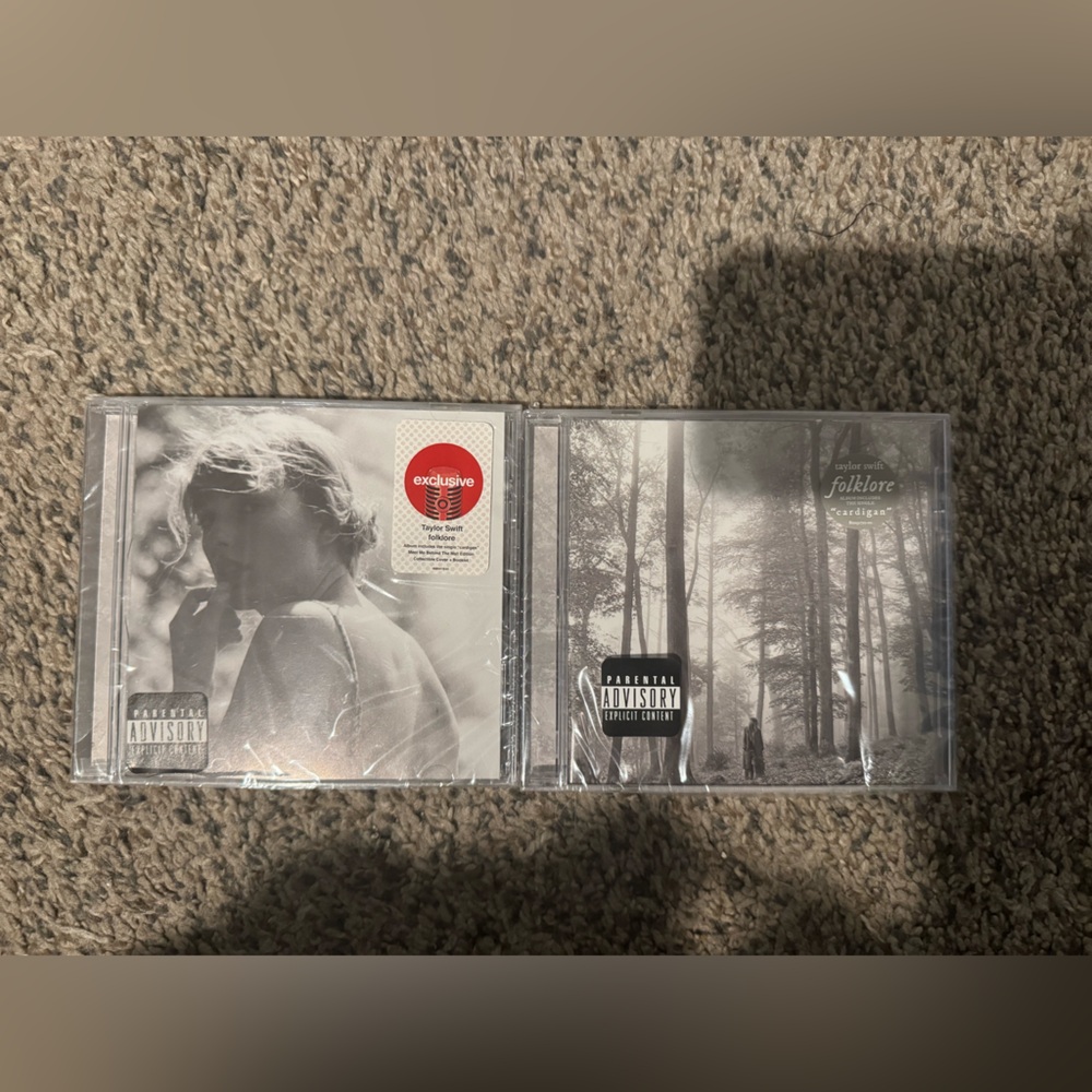 Sealed Folklore CDs by Taylor Swift